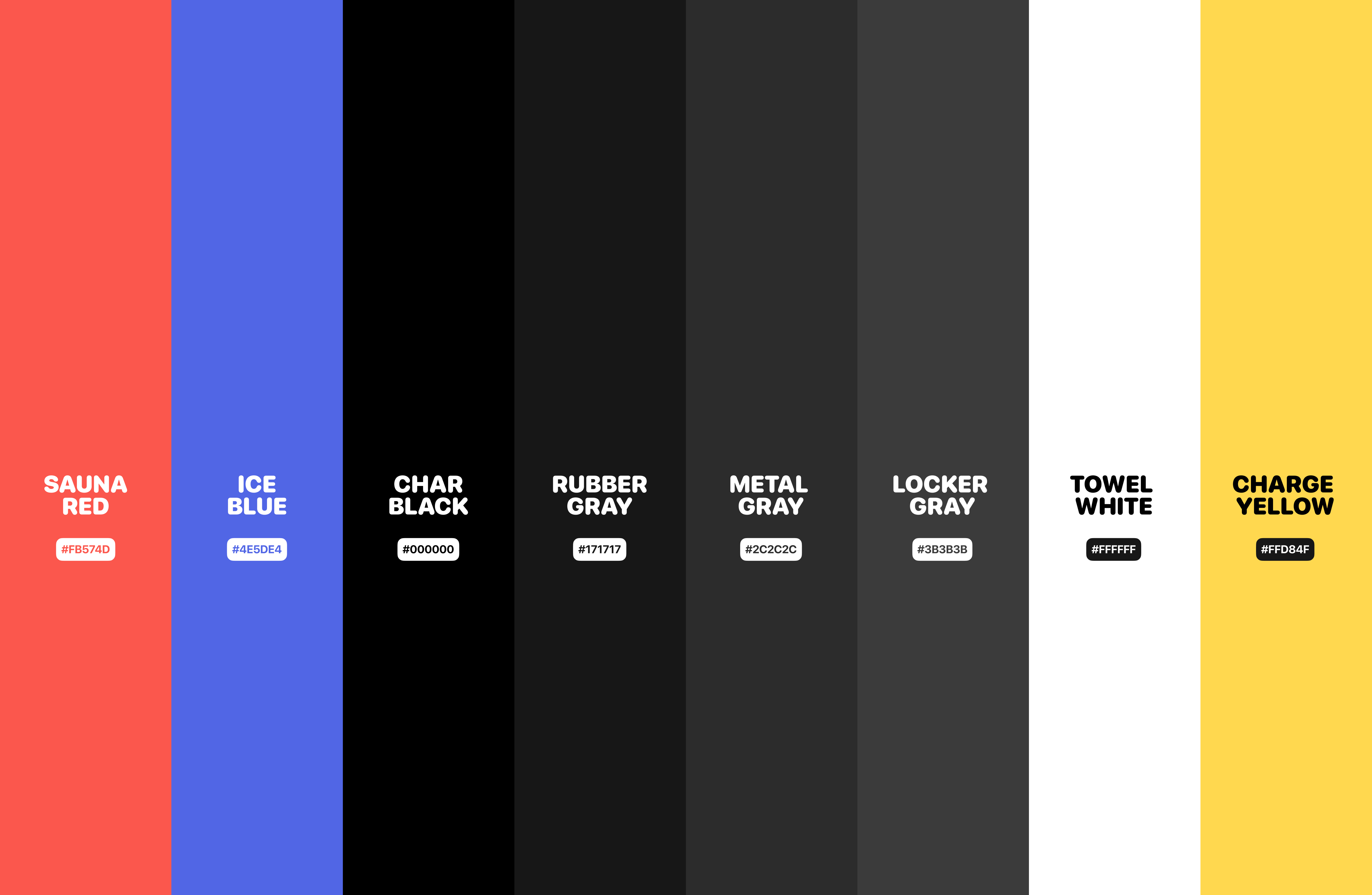 Color palette for Vigor app